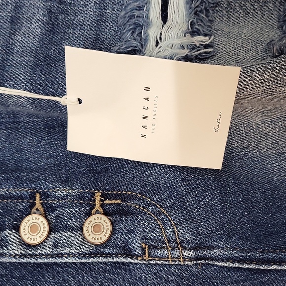 NWT KanCan Los Angeles High Rise Denim Jeans Shorts - Picture 2 of 12